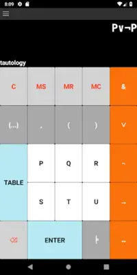 The Logic Calculator android App screenshot 3